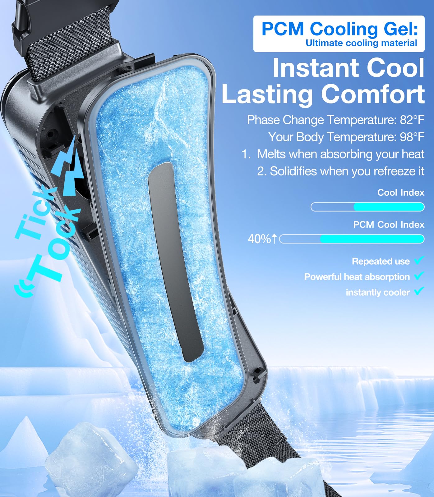 Foto 5 pulgar | Ventilador De Cintura Torras Coolify Zone 3 Top Ai Portátil Recargable - Venta Internacional.