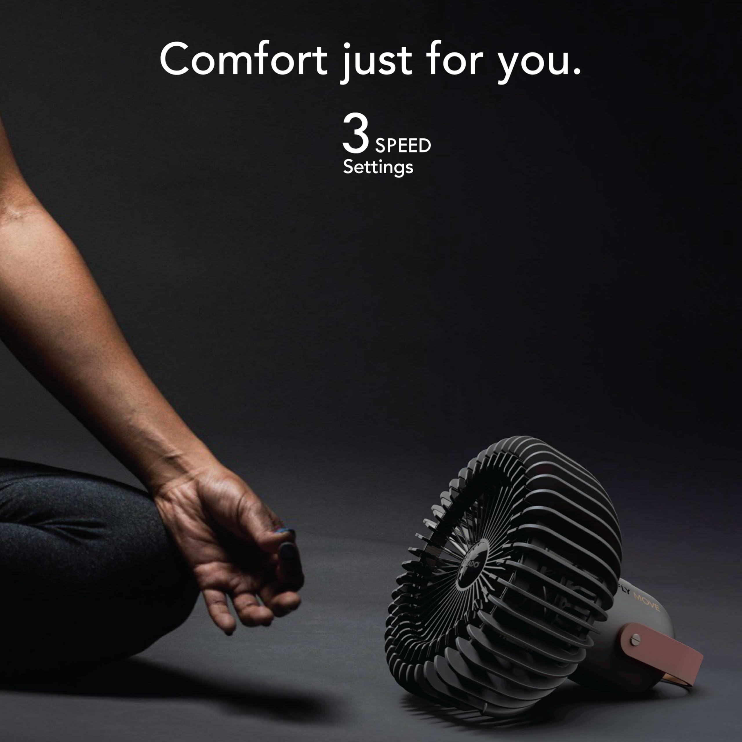 Foto 5 pulgar | Ventilador Portátil Recargable Vornado Fly Move Black - Venta Internacional.