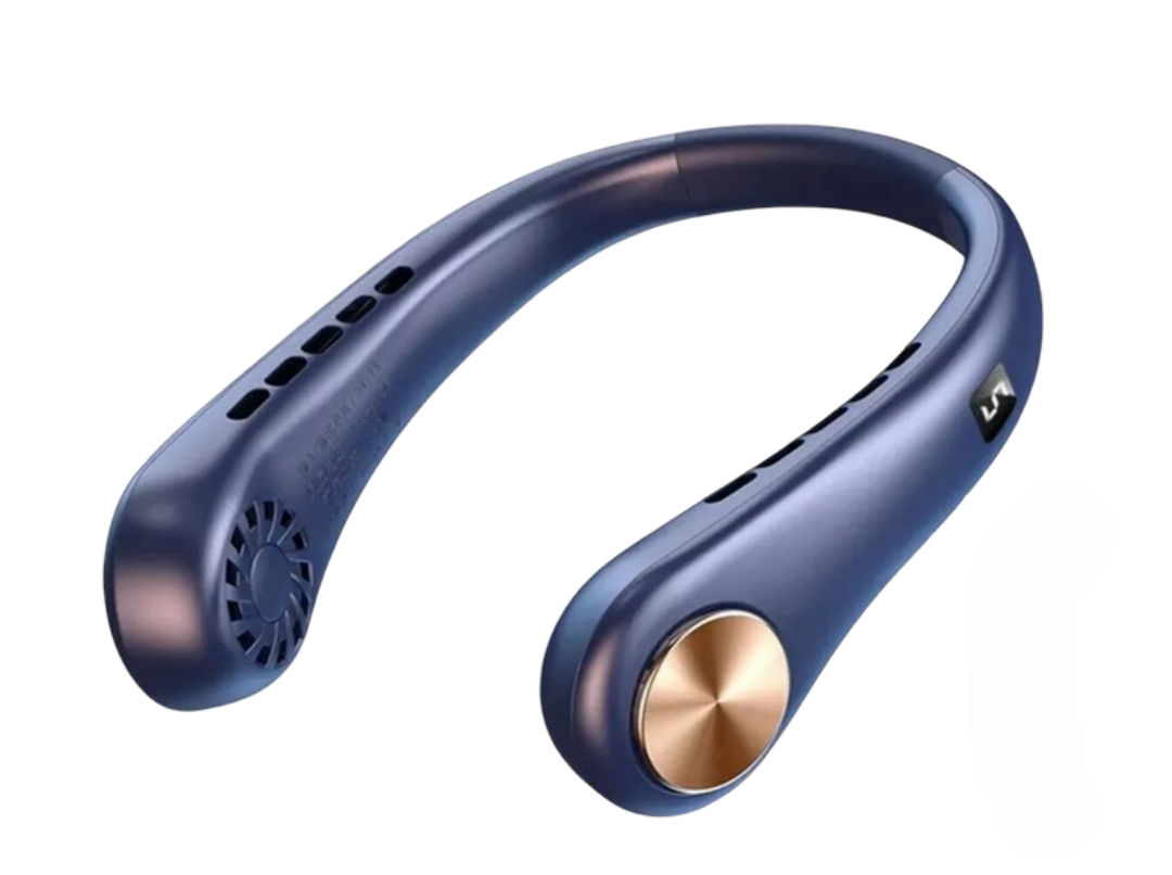 Xtellar Ventilador De Cuello Portátil  Recargable Usb  Ultra Silencioso Y Ligero