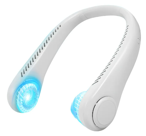 Foto 2 pulgar | Xtellar Ventilador Portátil Sin Aspas De Cuello  Recargable Y Ajustable  Ideal Para Actividades Al Aire Libre
