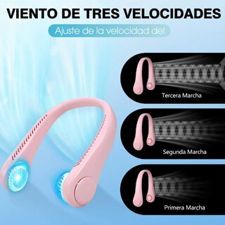 Foto 4 | Xtellar Ventilador Portátil Sin Aspas De Cuello Recargable Y Ajustable Ideal Para Actividades Al Aire Libre