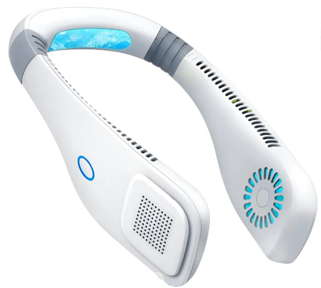 Xtellar Ventilador De Cuello Portátil - Potencia De 2000mah  3 Modos Usb