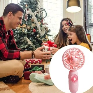 Foto 3 | Xtellar Ventilador Mini Recargable Hello Kitty - Practicidad Estilo Y Comodidad En Un Solo Accesorio