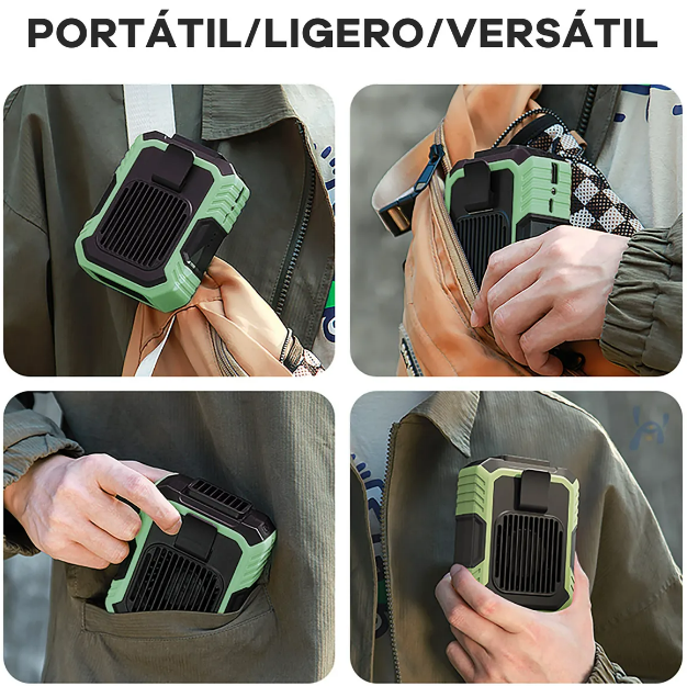 Foto 4 pulgar | Xtellar Ventilador Portátil Versátil De Alta Capacidad 10000mah Con Tres Velocidades Ajustables