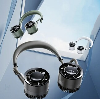 Foto 2 | Ventilador Para Cuello Xtellar Recargable Usb Ultra-portátil Con Potente Larga Duración