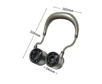 Foto 4 | Ventilador Para Cuello Xtellar Recargable Usb Ultra-portátil Con Potente Larga Duración