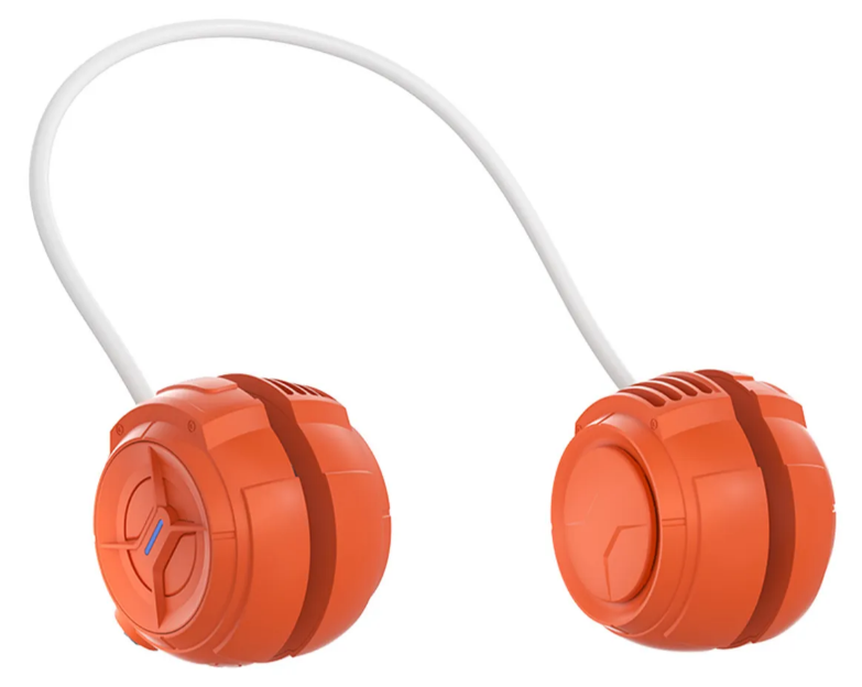 Foto 1 | Ventilador Portátil De Cuello Xtellar 360° Recargable  Ajustable Y Con Potente Viento