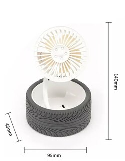 Foto 4 | Ventilador Xtellar De Mano Portátil Y Compacto Con 3 Velocidades - Ideal Para Viajes Y Deportes Al Aire Libre