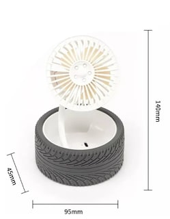 Foto 4 | Ventilador Xtellar De Mano Portátil Y Compacto Con 3 Velocidades - Ideal Para Viajes Y Deportes Al Aire Libre