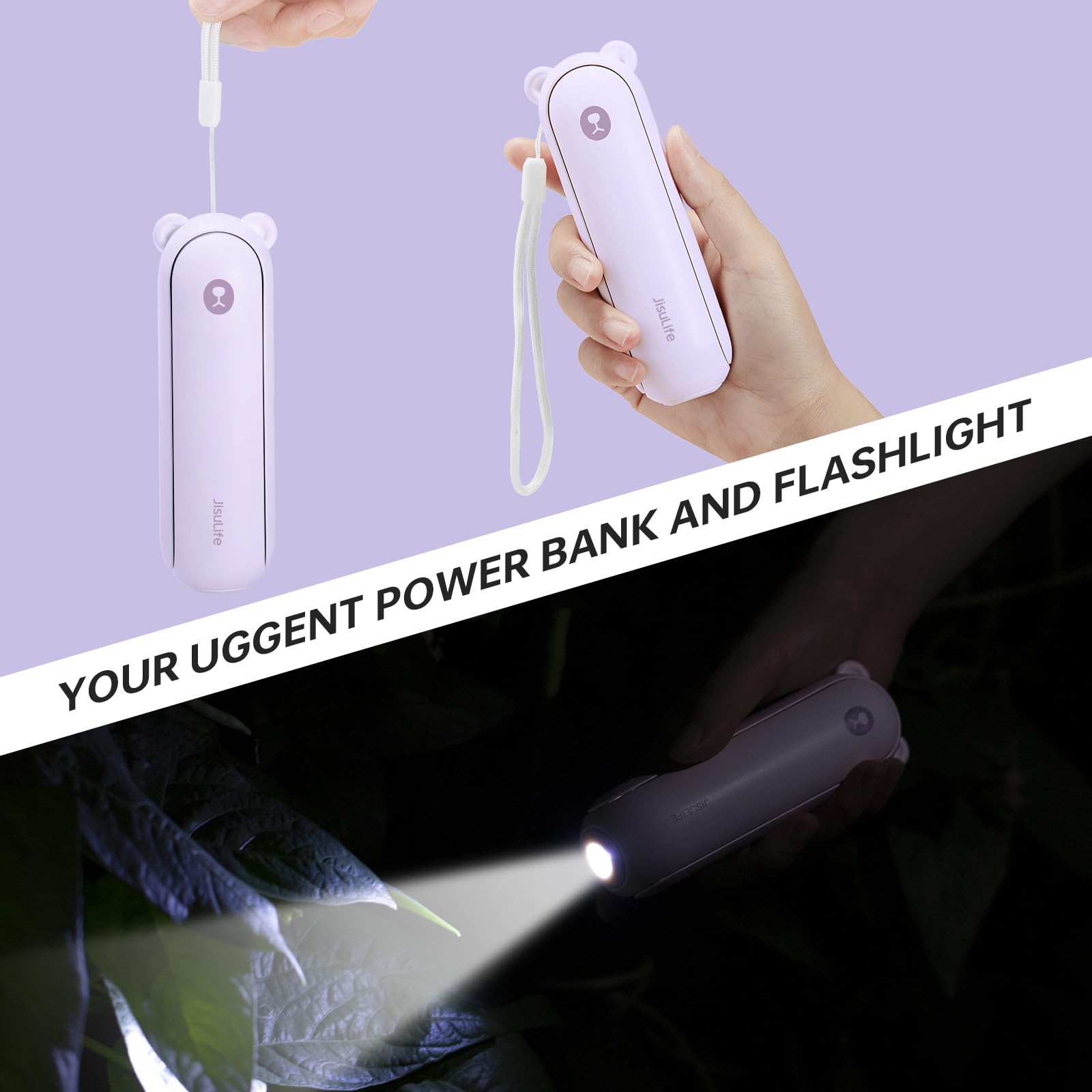 Foto 5 pulgar | Ventilador Portátil Jisulife Con Powerbank De 4500 Mah  37 H De Autonomía - Venta Internacional.