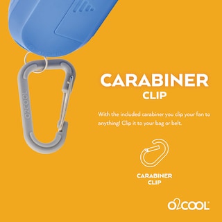 Foto 4 | Llavero Deportivo Misting Fan O2cool Tamaño Bolsillo Con Mosquetón Paquete De 2 - Venta Internacional.