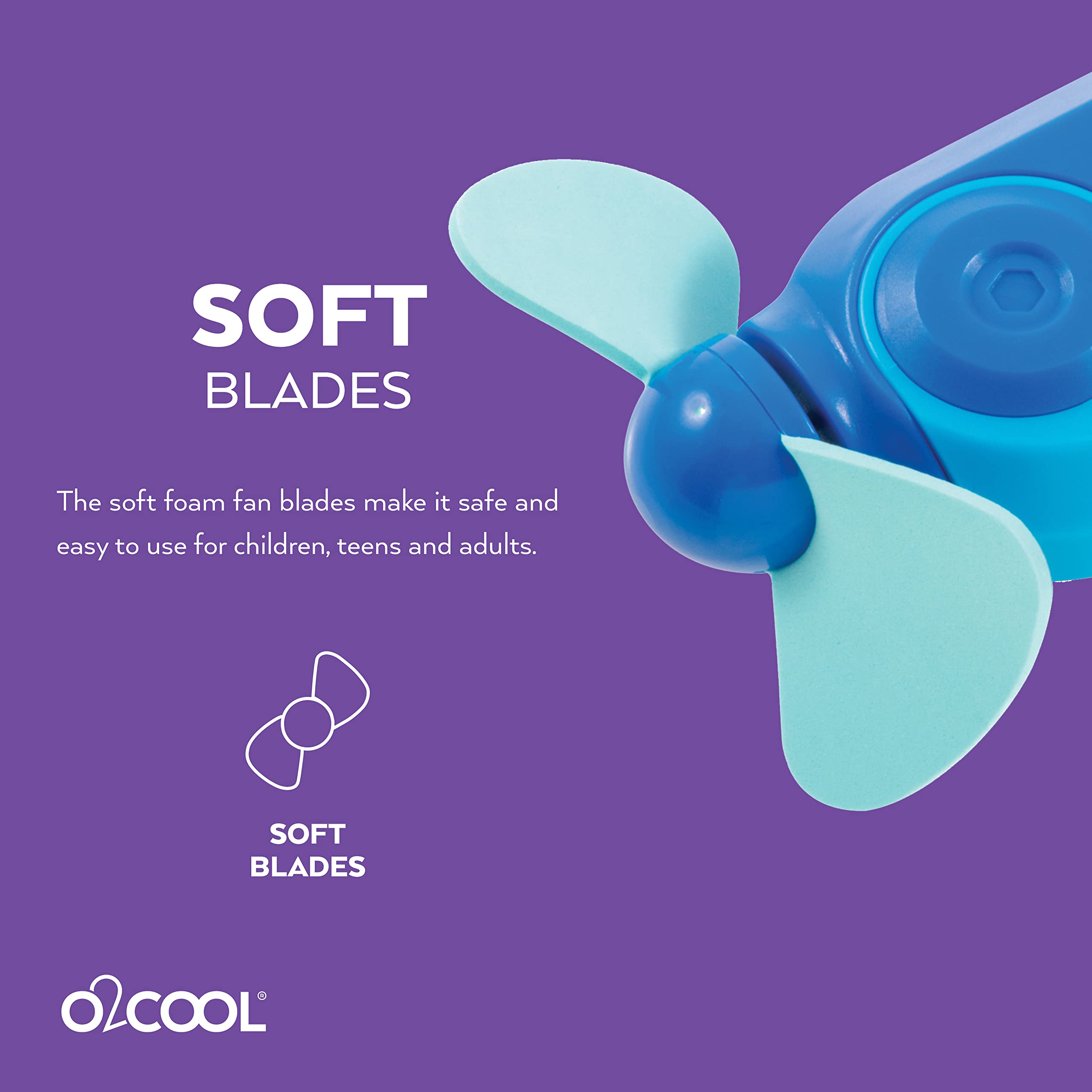 Foto 5 | Llavero Deportivo Misting Fan O2cool  Tamaño Bolsillo  Con Mosquetón  Paquete De 2 - Venta Internacional.