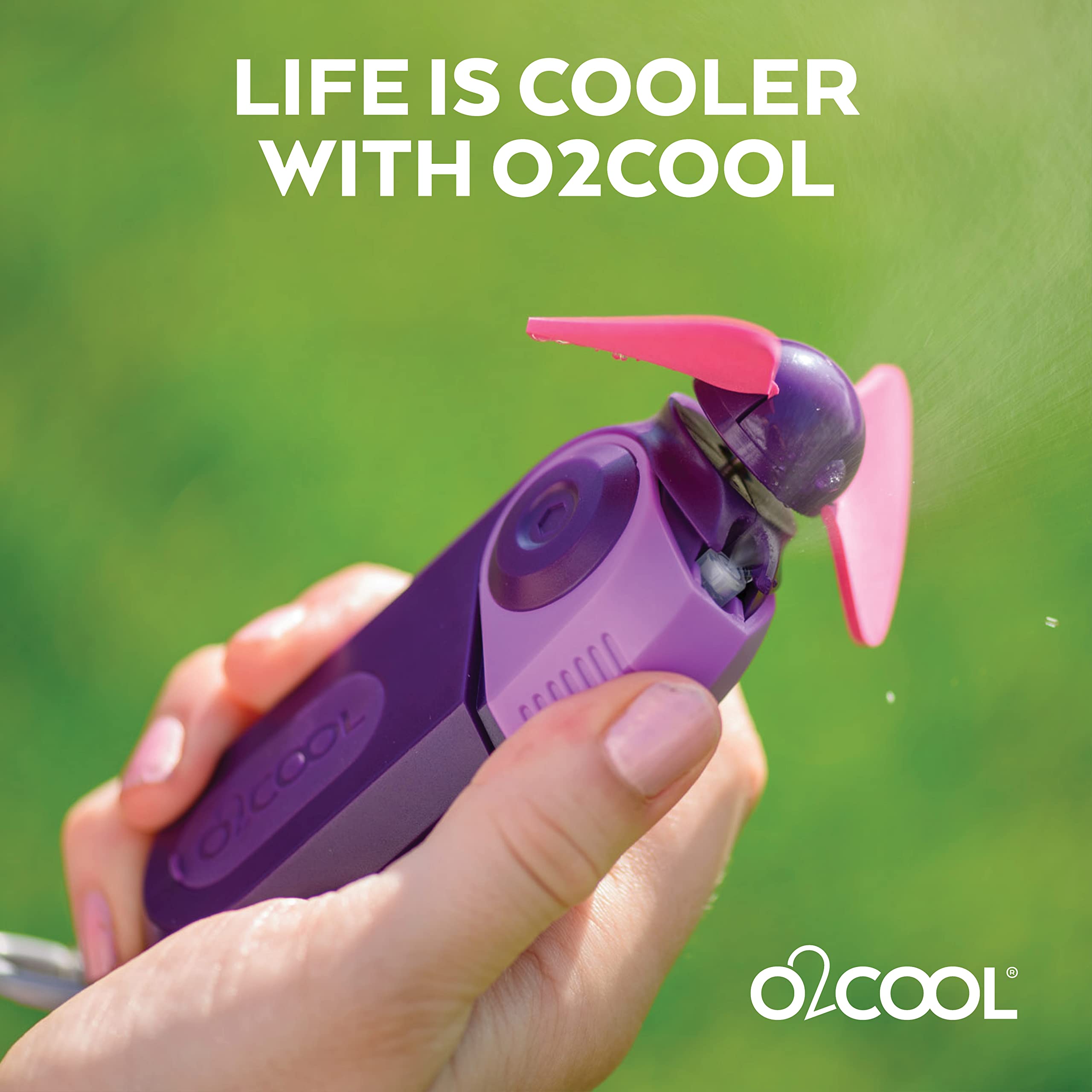 Foto 8 pulgar | Llavero Deportivo Misting Fan O2cool  Tamaño Bolsillo  Con Mosquetón  Paquete De 2 - Venta Internacional.