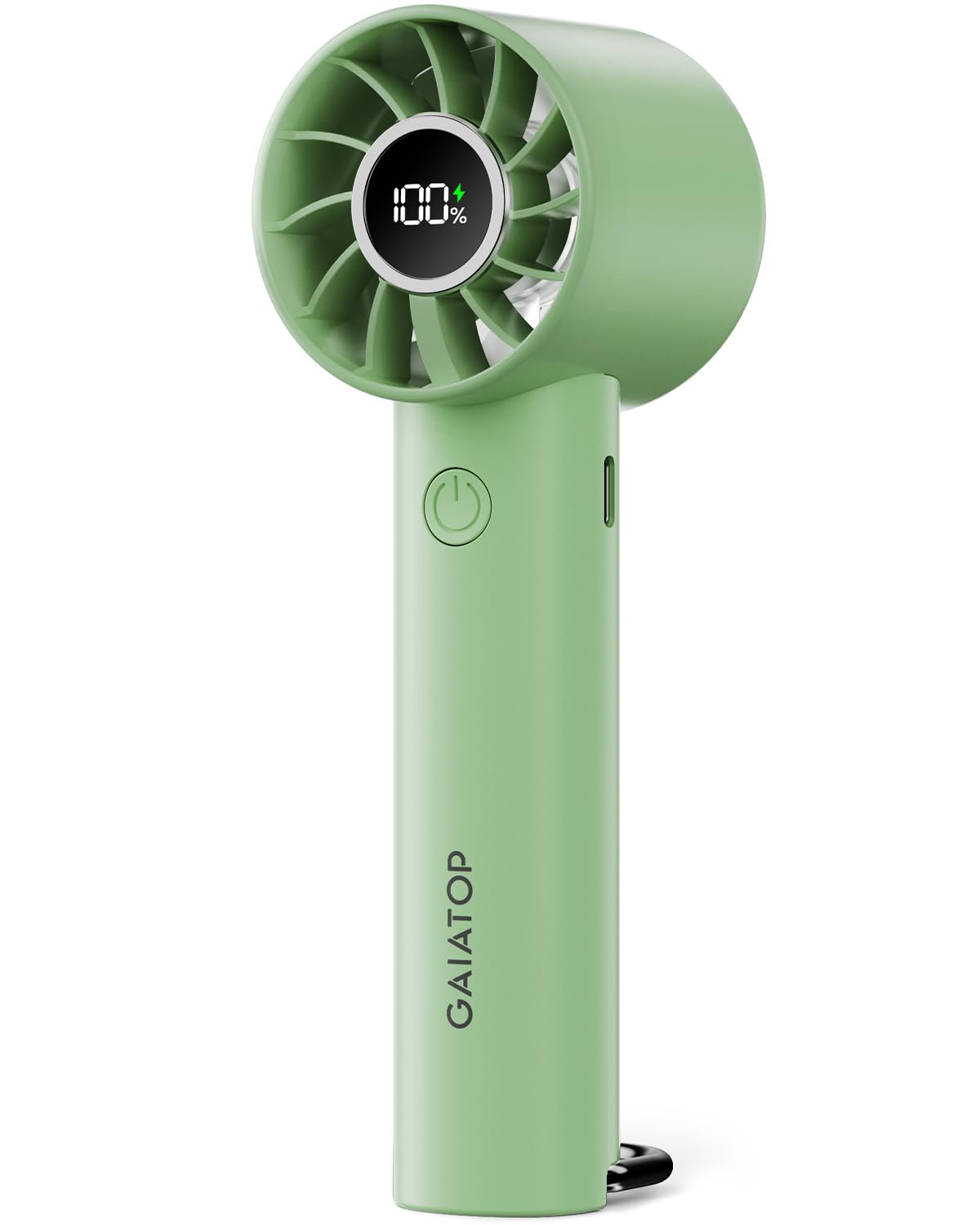 Foto 2 pulgar | Miniventilador Portátil Gaiatop De 3 Velocidades Con Pantalla De Alimentación Verde - Venta Internacional.