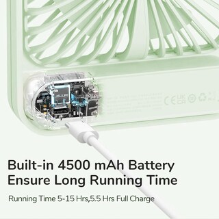 Foto 4 | Ventilador de Mano Jisulife 4 Velocidades-Venta Internacional