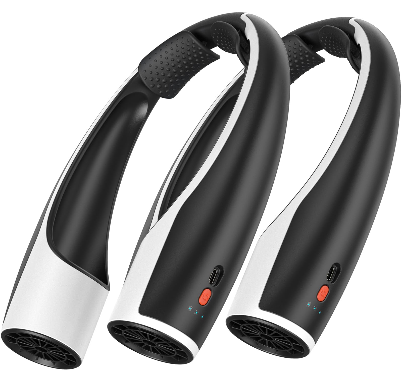 Foto 1 | Ventilador De Cuello Rohent Q1  4000 Mah  Usb C  Recargable  4 Velocidades  Color Negro - Venta Internacional.