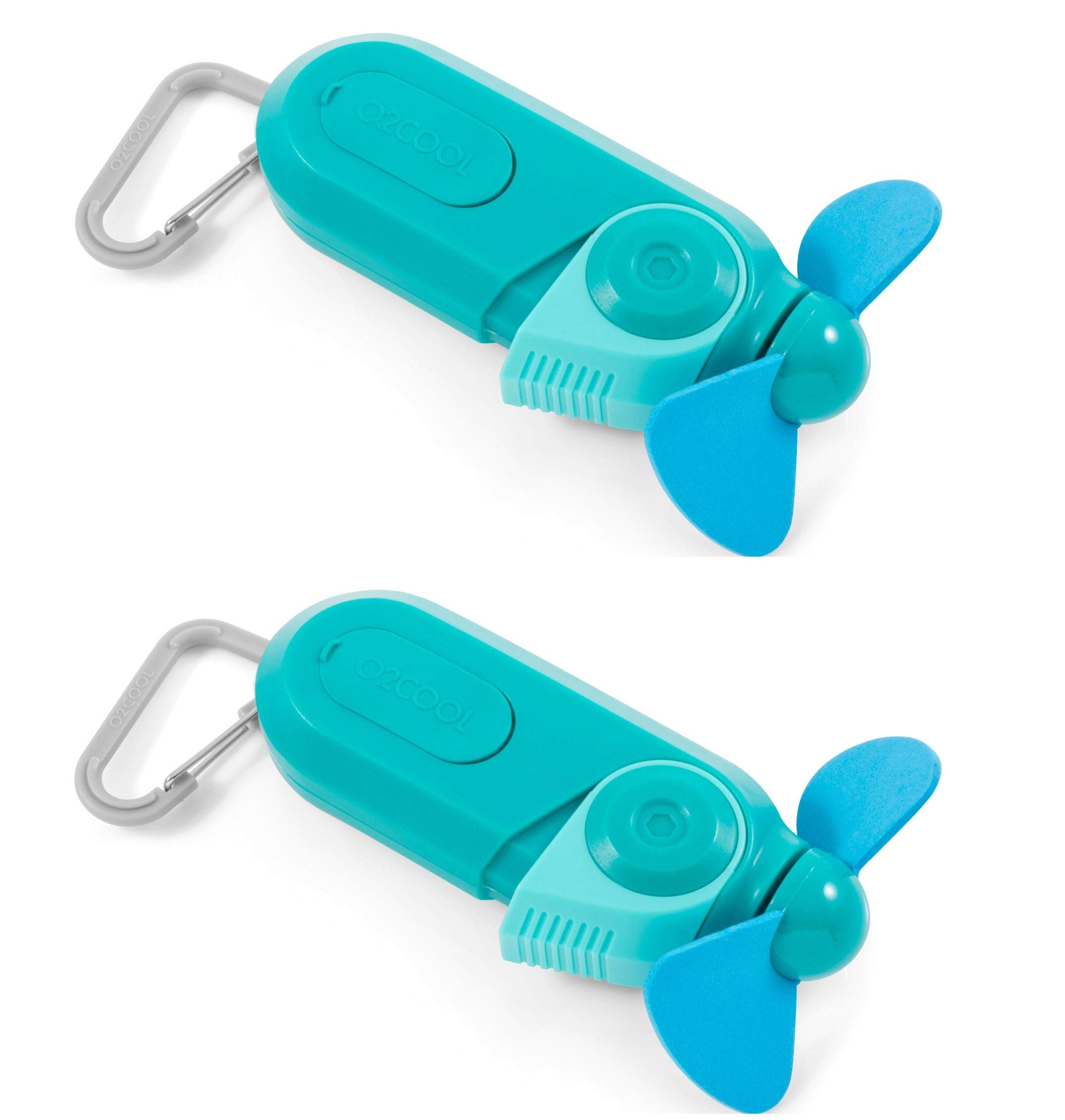 Foto 2 pulgar | Llavero Deportivo Misting Fan O2cool De Bolsillo  Tamaño 2  Color Verde Azulado - Venta Internacional.