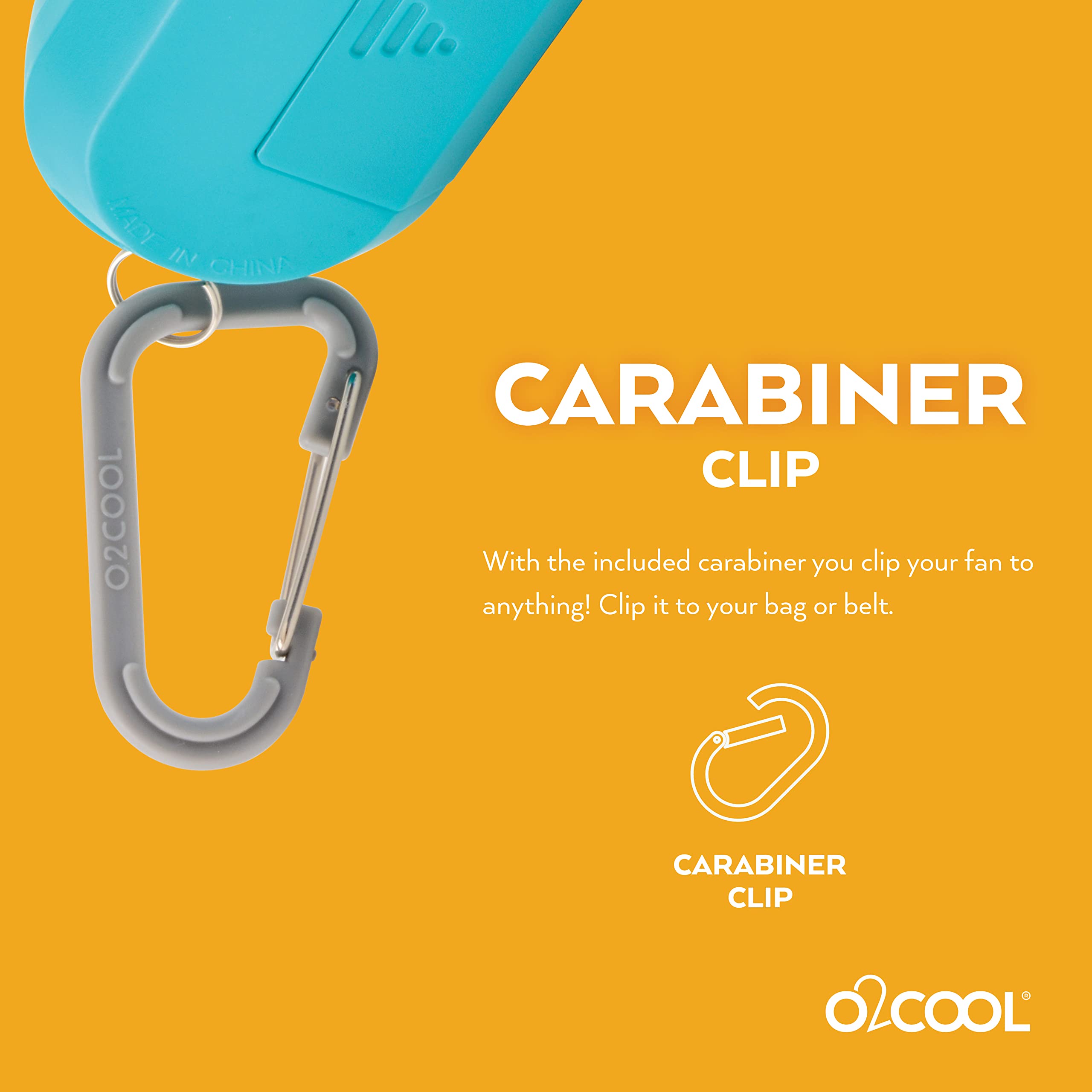 Foto 5 pulgar | Llavero Deportivo Misting Fan O2cool De Bolsillo  Tamaño 2  Color Verde Azulado - Venta Internacional.