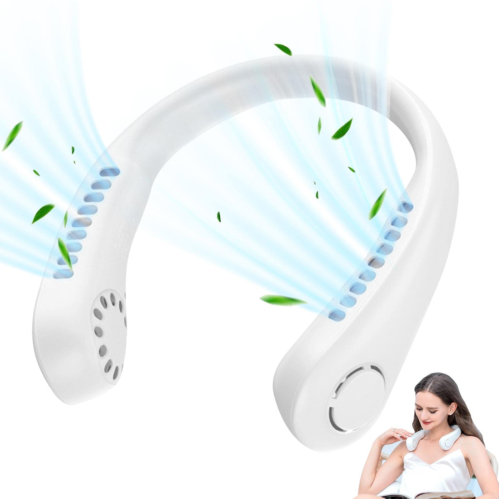 Foto 1 | Enfriador De Aire Portátil Recargable Y Portátil Neck Fan Lafande - Venta Internacional.