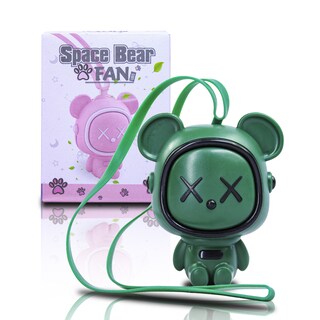 Foto 1 | Ventilador Fana Verde Recargable