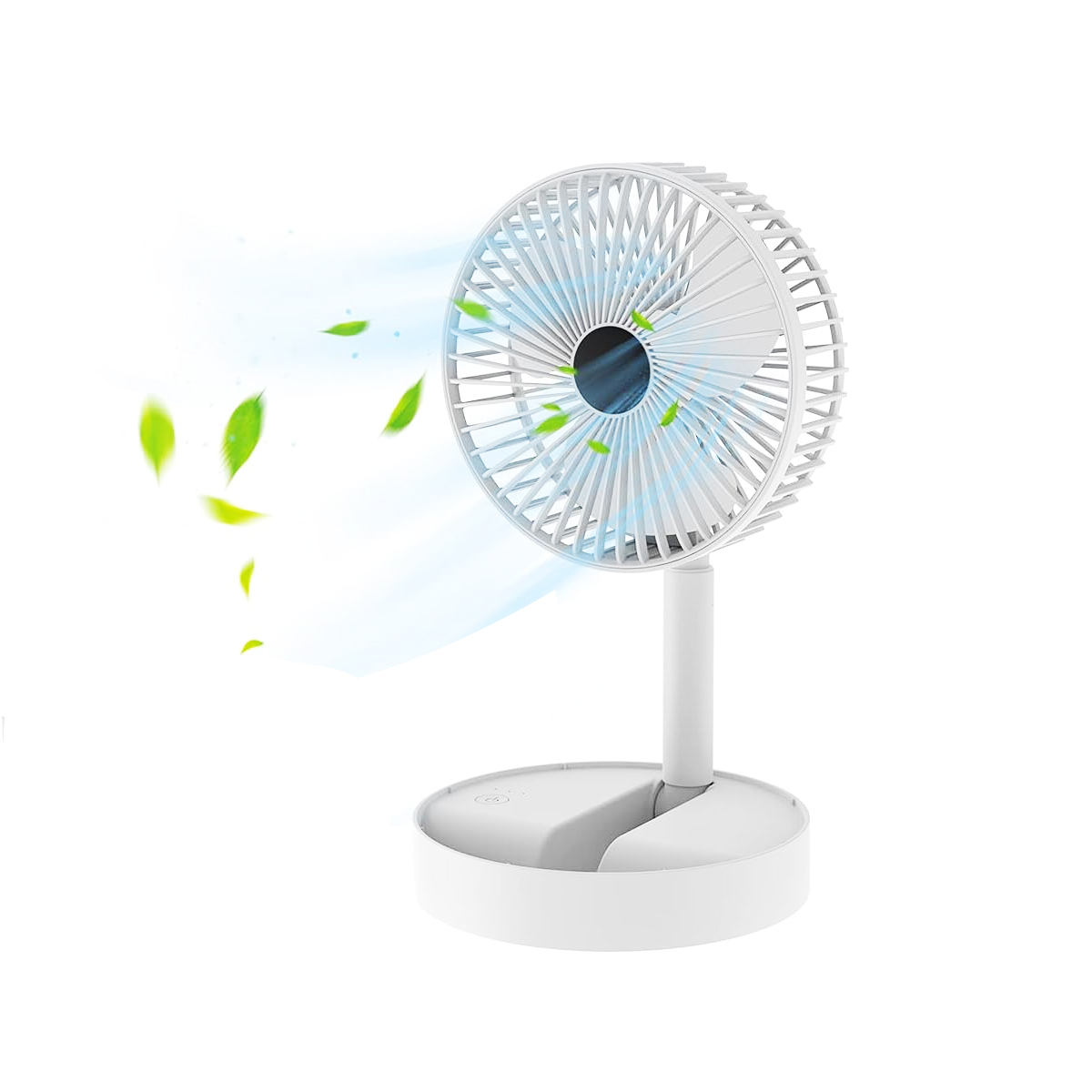Foto 1 | Ventilador De Escritorio Dosyu Negro Plegable Recargable