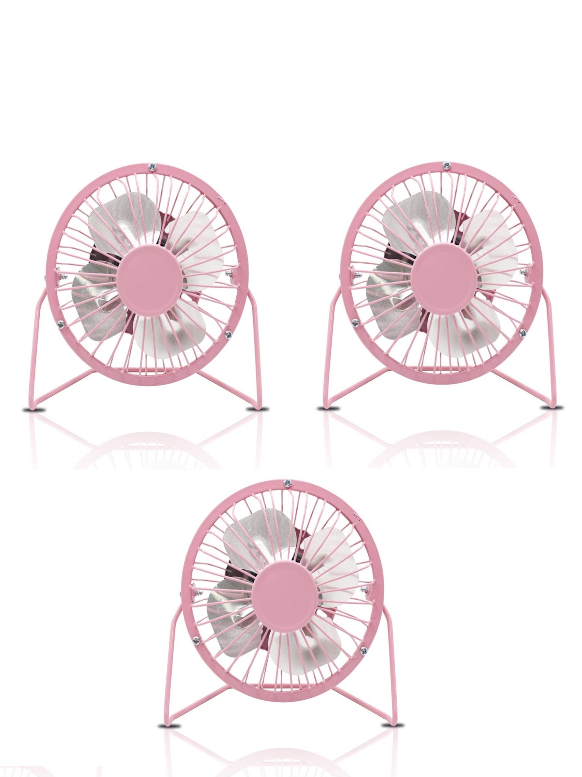 Ventilador Portátil Mini Usb Playbox Fs04 Rosa
