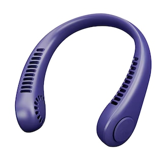 Foto 1 | Ventilador Portátil Morado para Cuello-Venta Internacional