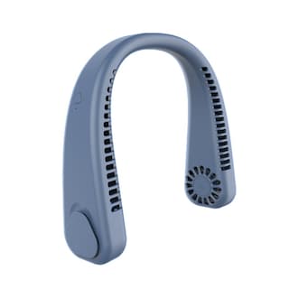 Foto 1 | Ventilador Portátil Azul para Cuello-Venta Internacional
