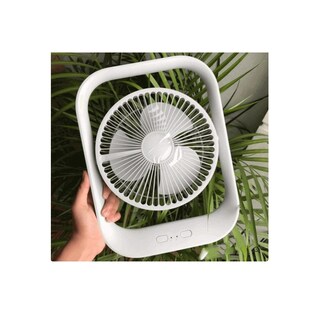 Foto 6 | Ventilador Portátil Con Luz Y Batería Recargable