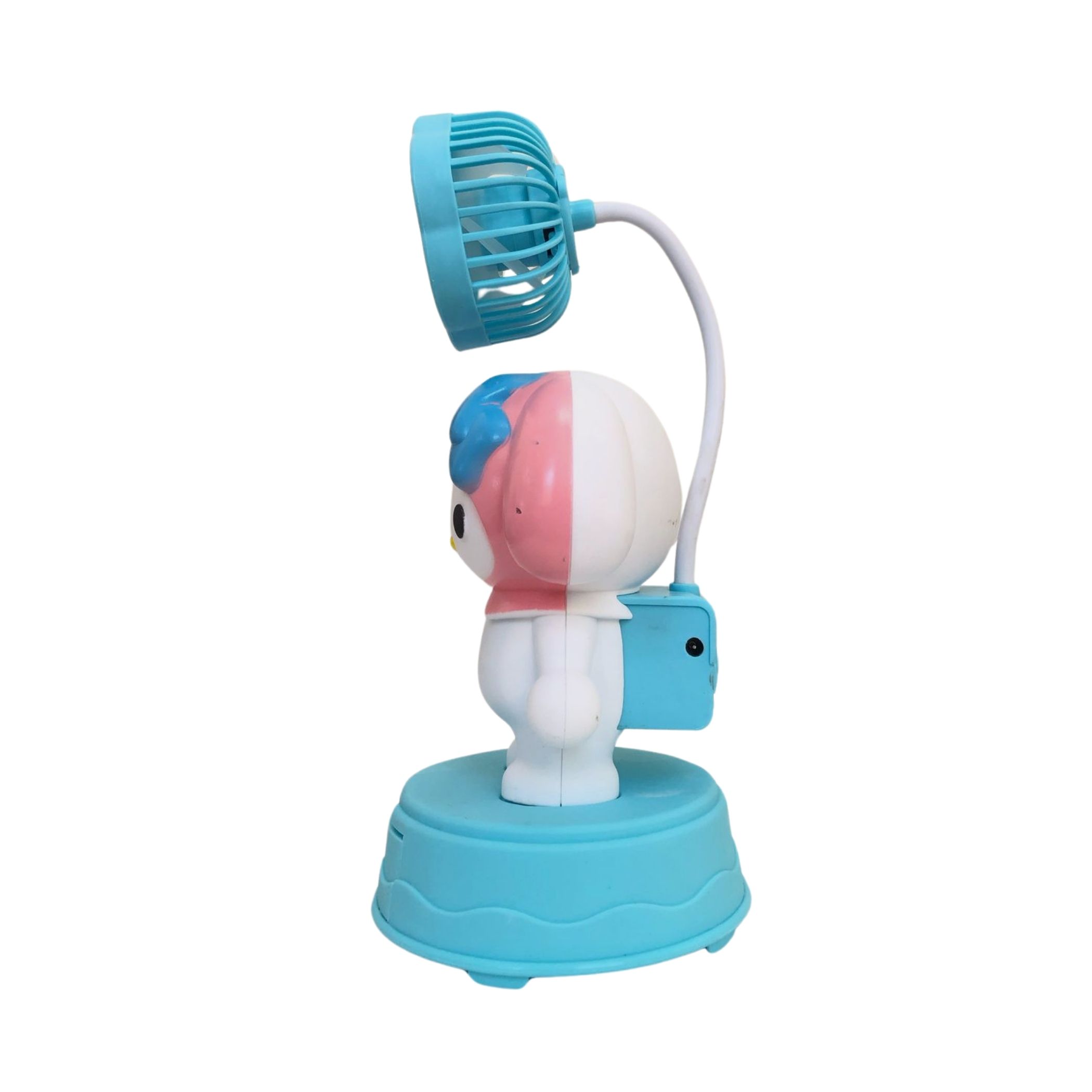 Foto 4 pulgar | Kit 2 Ventilador Recargable con Sacapuntas con Diseño Animado de Melody