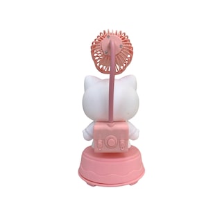 Foto 3 | Kit 2 Ventilador Recargable con Sacapuntas Diseño Animado de Hello Kitty