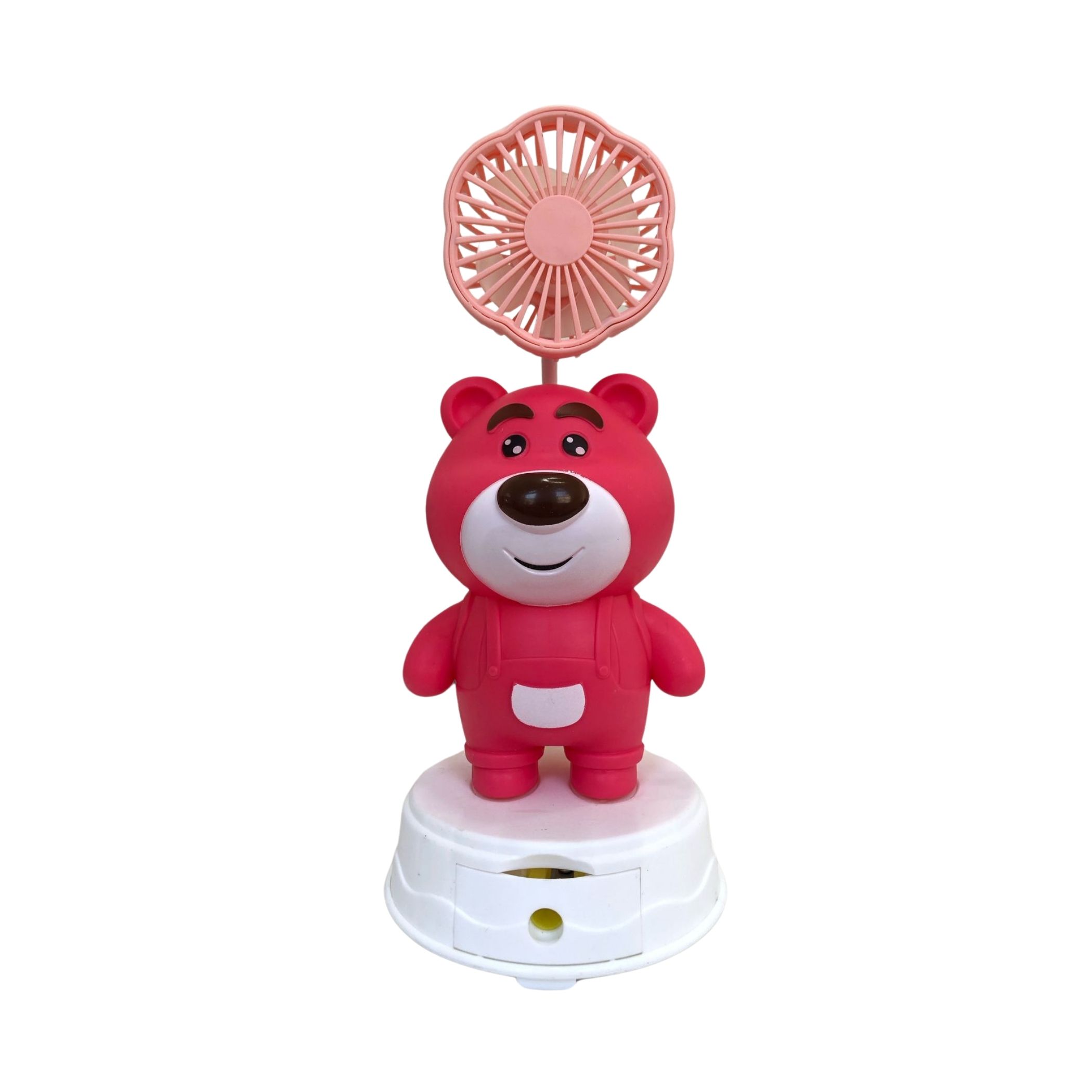 Foto 2 pulgar | Kit 2 Ventilador Recargable con Sacapuntas Diseño Animado de Lotso