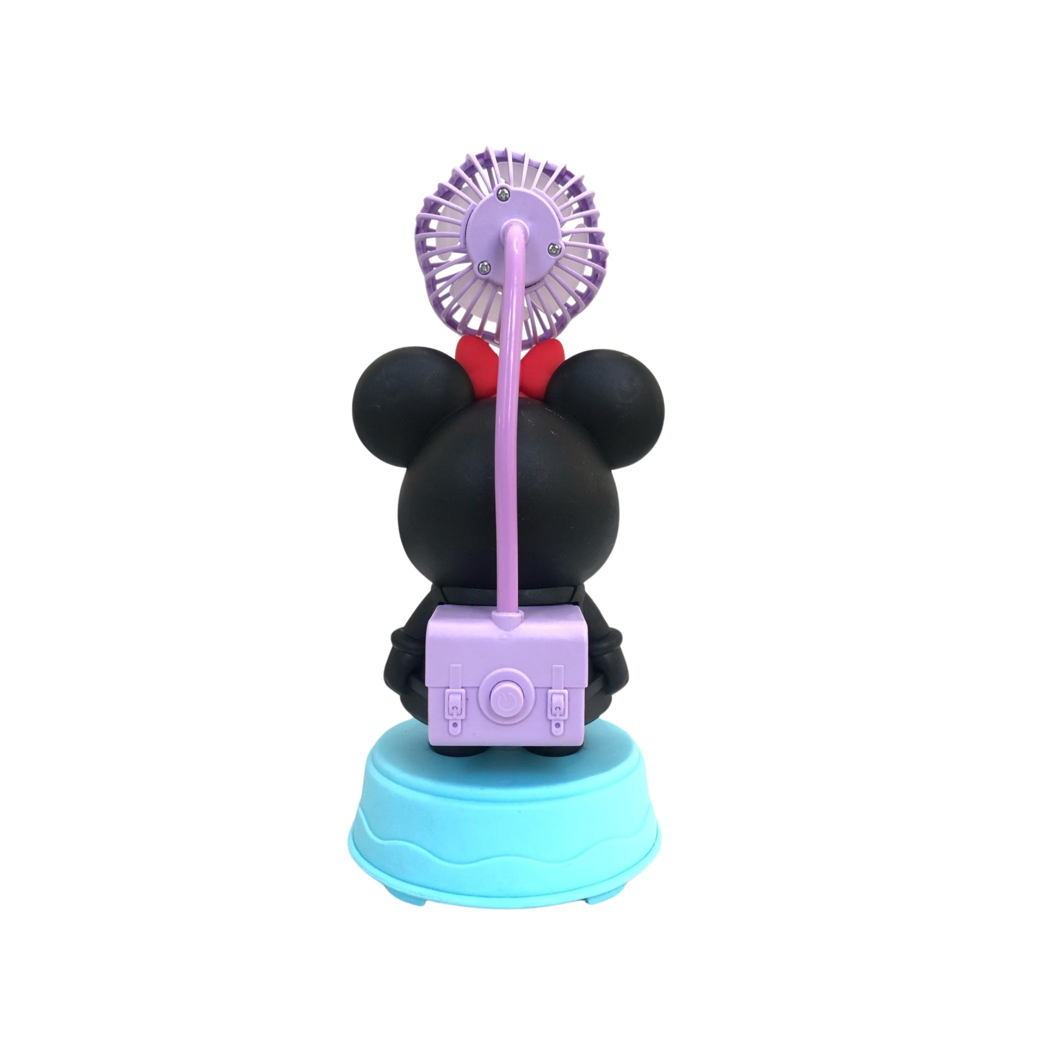 Foto 6 pulgar | Kit de 2 Ventilador Recargable con Sacapuntas Diseño Animado de Minie