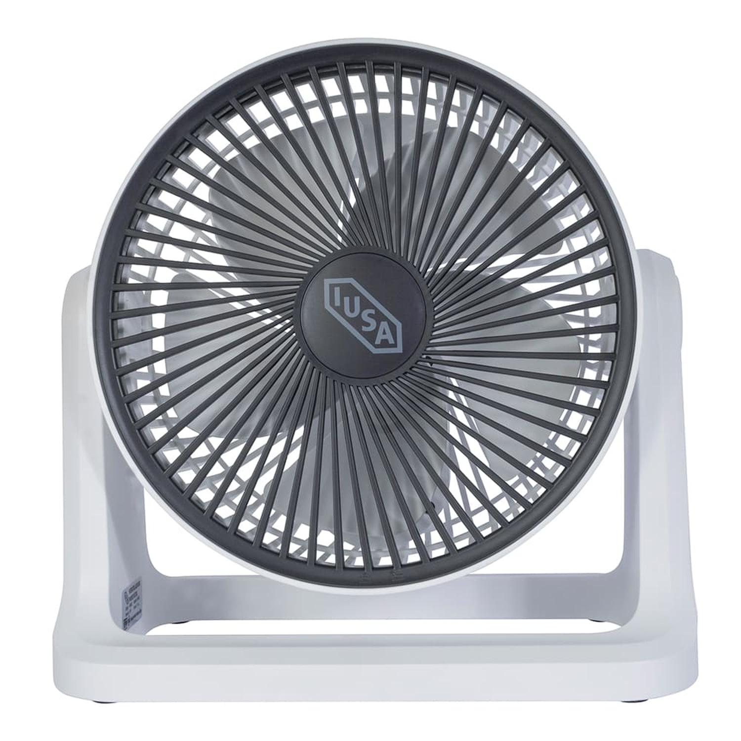 Foto 2 pulgar | Ventilador Recargable 8'' Iusa 3 Velocidades Blanco