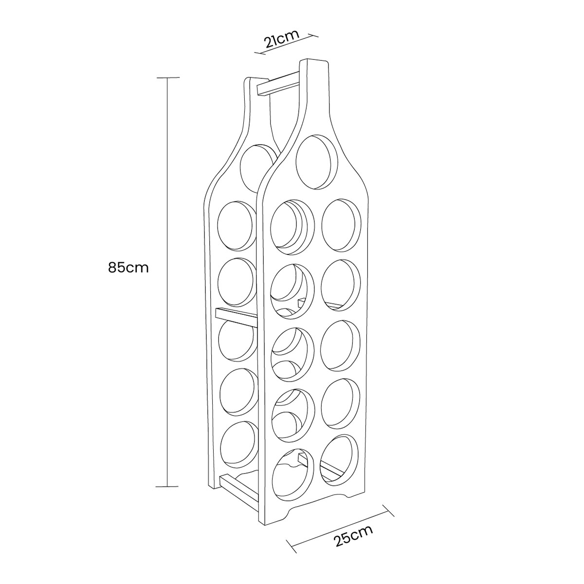 Foto 4 pulgar | Cava Hogare para 11 Botellas