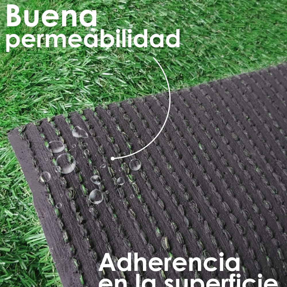 Foto 5 pulgar | Pasto Sintético Ilios Innova Verde 10 Piezas de 100 x 100 cm C/U