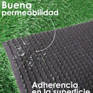 Foto 4 | Pasto Sintético Ilios Innova Verde 10 Piezas de 100 x 100 cm C/U