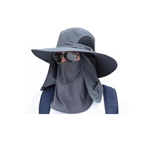 Foto 1 | Sombrero para El Sol con Protección para El Cuello y La Cara Eo Safe Imports Gris Obscuro
