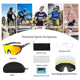 Foto 3 | Lentes de Sol Eo Safe Imports para Ciclista