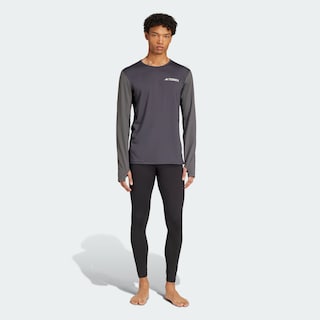 Foto 5 | Mallas De Capa Base Multisintéticas Adidas Negro Hombre