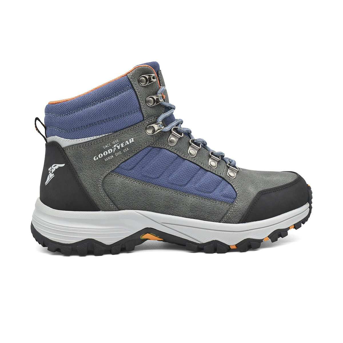 Foto 3 pulgar | Botas Goodyear Hiking Gris para Hombre