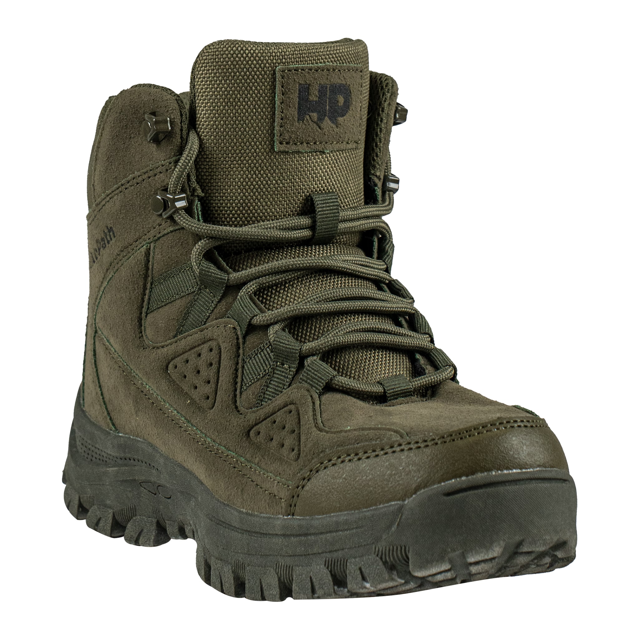 Botas De Senderismo Para Hombre  Hikepath Hp-bo01 Verde De Caña Media $649