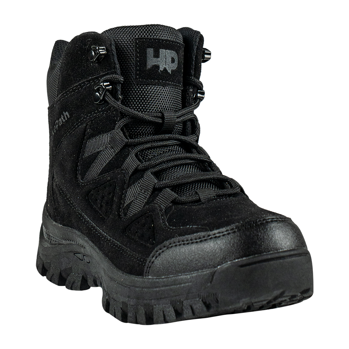 Foto 2 pulgar | Botas De Senderismo Para Hombre  Hikepath Hp-bo01 Negro De Caña Media