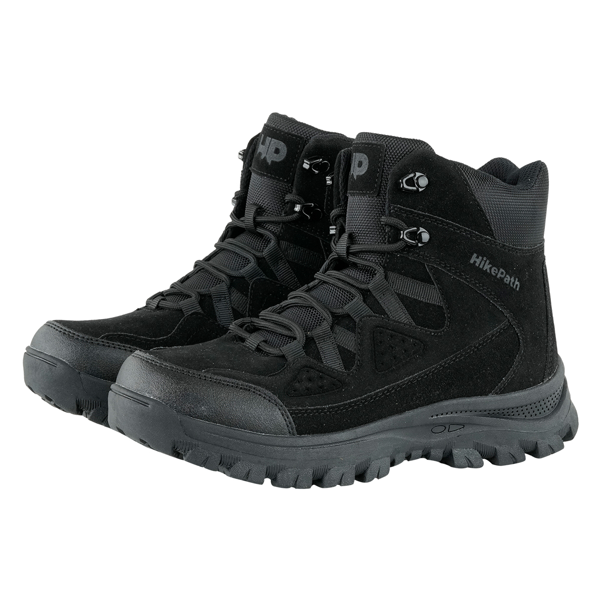 Foto 8 | Botas De Senderismo Para Hombre  Hikepath Hp-bo01 Negro De Caña Media