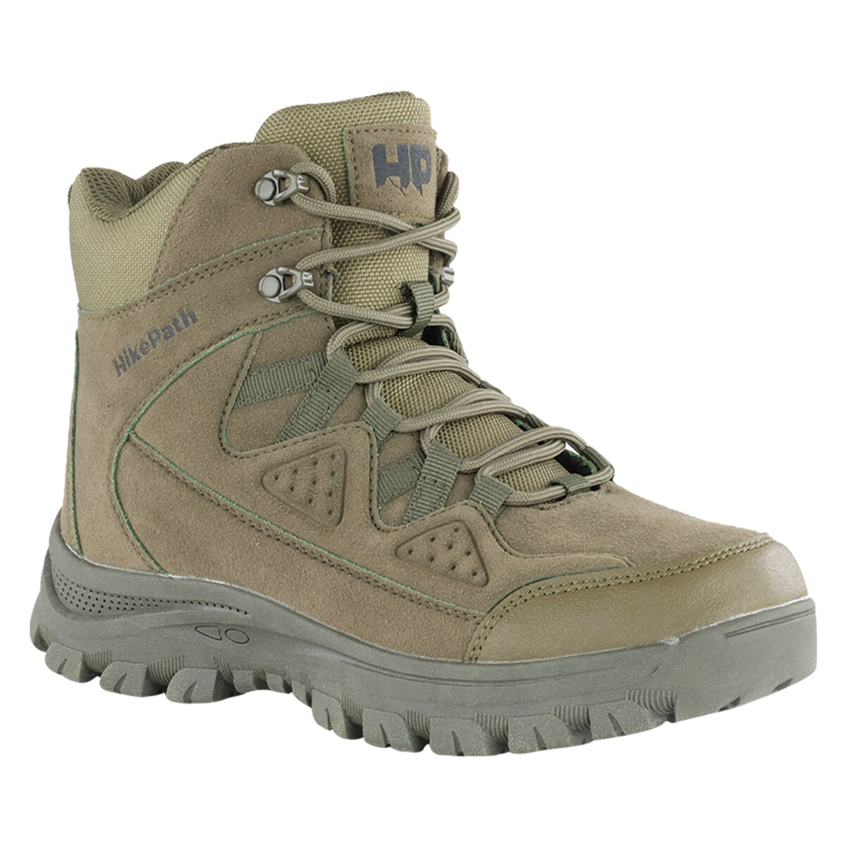 Botas De Senderismo Para Mujer Hikepath Hp-bo02 Verde De Caña Media 