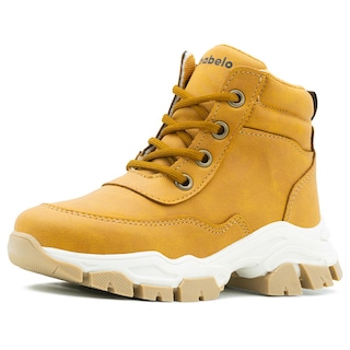 Foto 3 | Bota Para Niño Hiker Senderismo Outdoor Antideslizantes Cafe