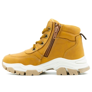 Foto 5 | Bota Para Niño Hiker Senderismo Outdoor Antideslizantes Cafe
