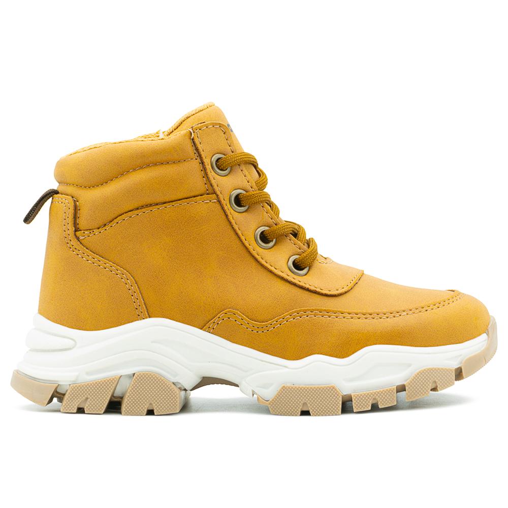 Foto 6 | Bota Para Niño Hiker Senderismo Outdoor Antideslizantes Cafe
