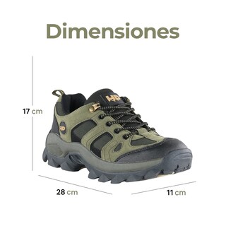 Foto 3 | Botas De Senderismo Para Mujer Hikepath Hp-bo06 Verde De Caña Media