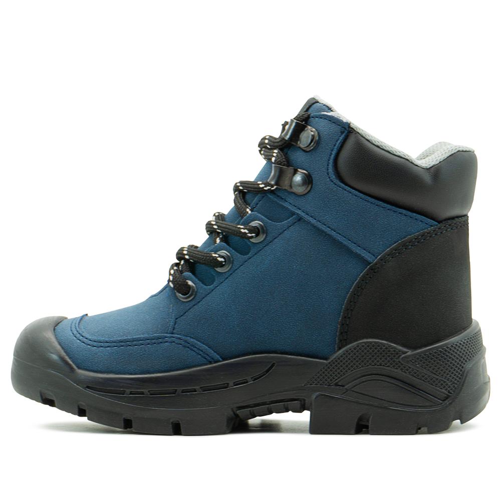 Foto 5 | Bota Outdoor Discovery  Expedition Kids Color Marino 18-24 Azul Petroleo